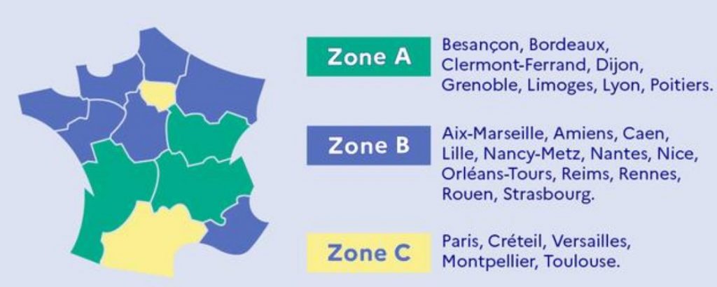  Schulferien Frankreich ⋆ Schulferien Europa 